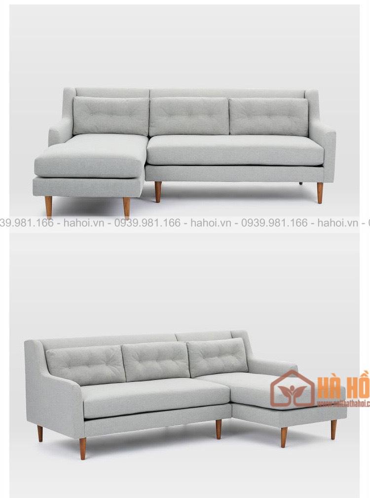 Sofa góc nỉ chữ L – SFG02 - Ảnh 2