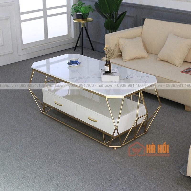 Bàn trà mặt đá BT08 - Ảnh 2