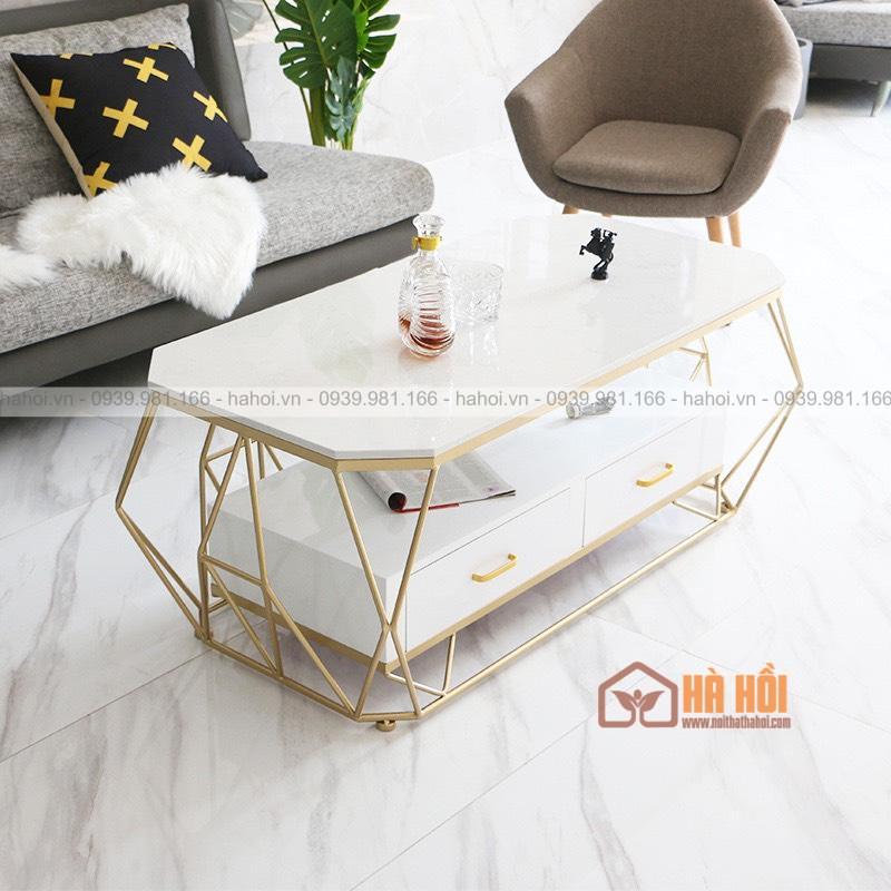 Bàn trà mặt đá BT08 - Ảnh 3