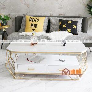 Bàn trà mặt đá BT08