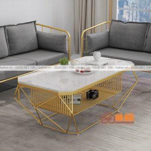 Bàn trà sofa mặt đá BT10
