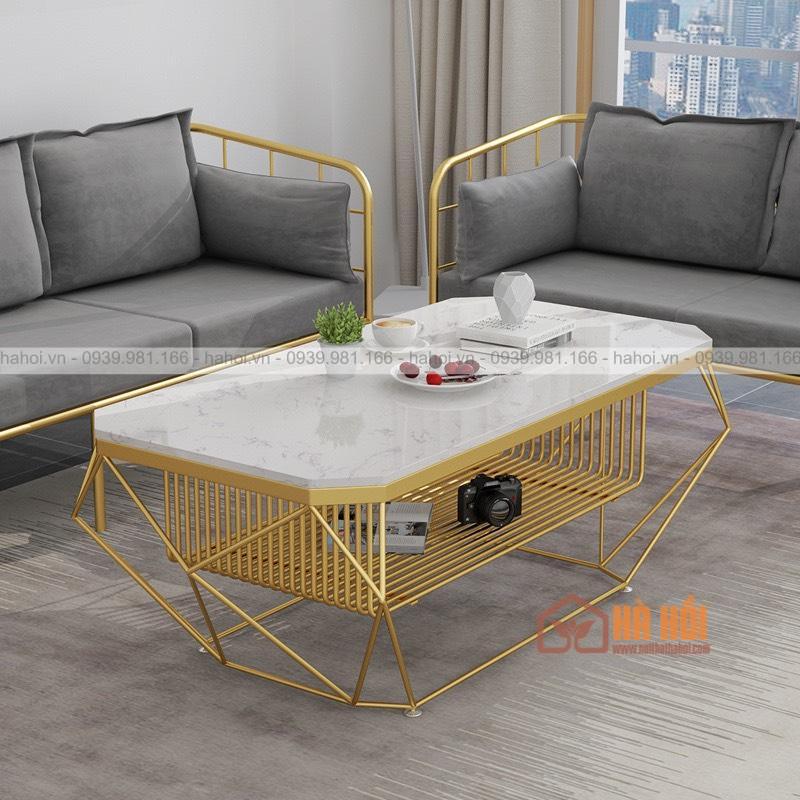 Bàn trà sofa mặt đá BT10