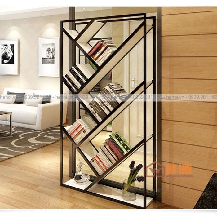 Kệ sắt gỗ trang trí KTT09 - Ảnh 2