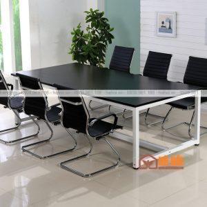 Bàn họp chân sắt 2m BHS3
