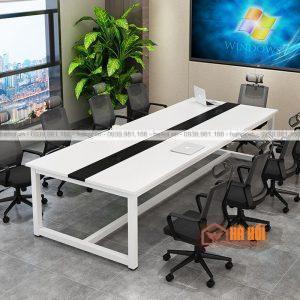 Bàn họp chân sắt 2m4 BHS2