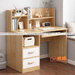 Bàn làm việc liền giá sách BLG13