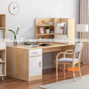 Bàn làm việc liền giá sách BLG14