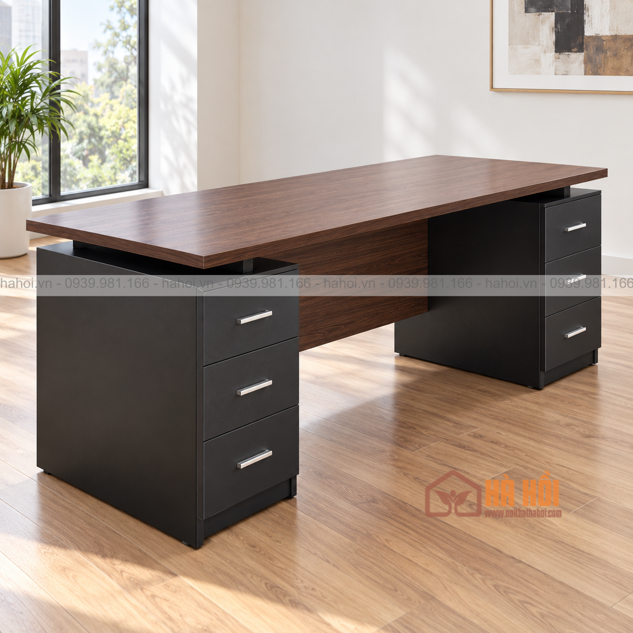 Bàn giám đốc 1m8 Phoenix hiện đại PN01 - Ảnh 3