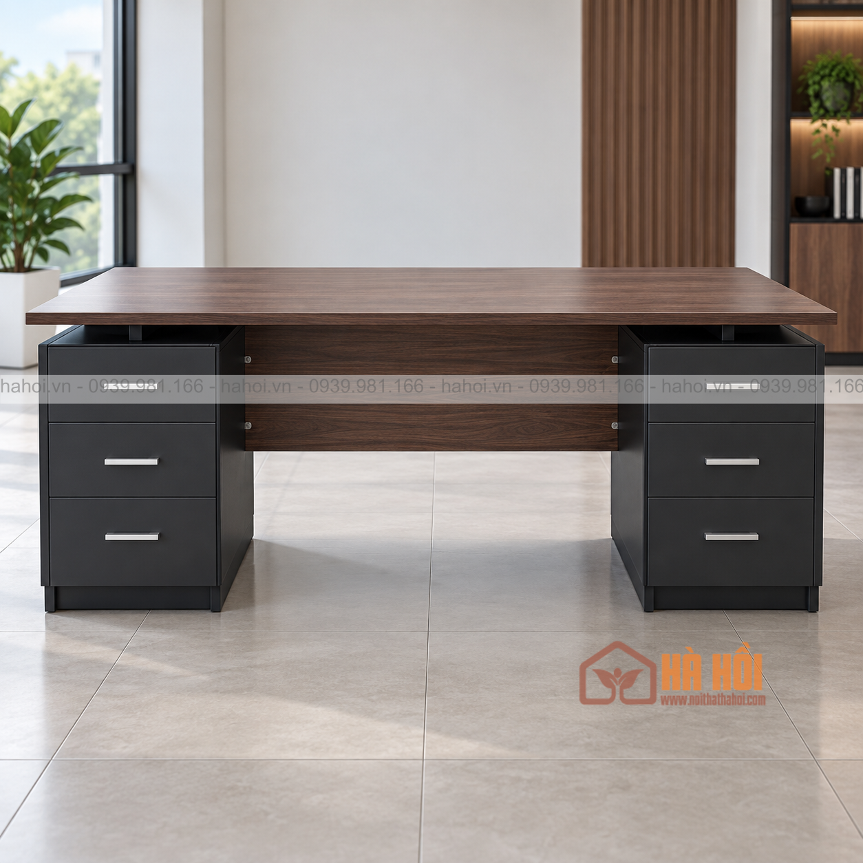 Bàn giám đốc 1m8 Phoenix hiện đại PN01 - Ảnh 2