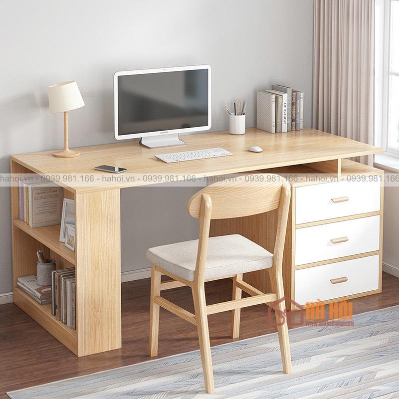Bàn làm việc có hộc BLV8 - Ảnh 2