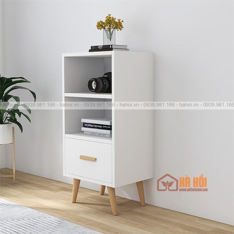Bộ kệ tivi kèm tủ sách trang trí KTV09 - Ảnh 3