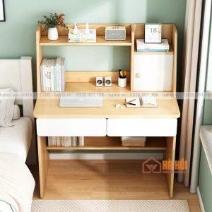Bàn làm việc liền giá sách 80cm BLG05