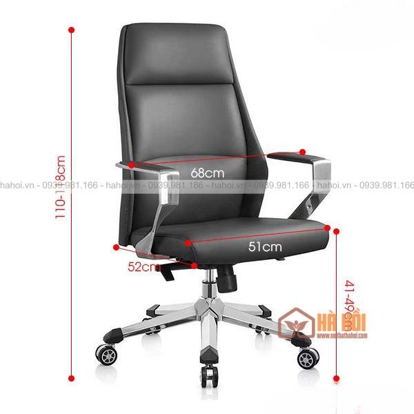 Ghế giám đốc da cao cấp GD19Đ - Ảnh 3