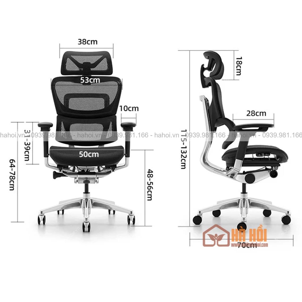 Ghế công thái học GCT02 - Ảnh 5