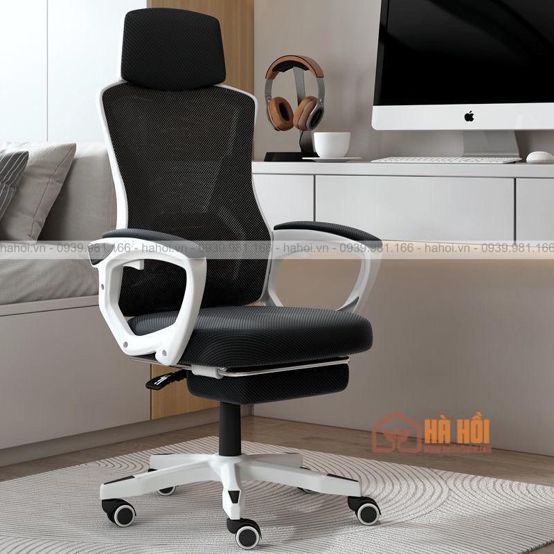 Ghế công thái học có ngả lưng gác chân GCT03T - Ảnh 2