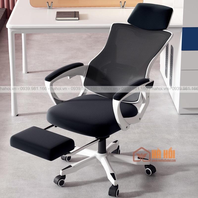 Ghế công thái học có ngả lưng gác chân GCT03T - Ảnh 5