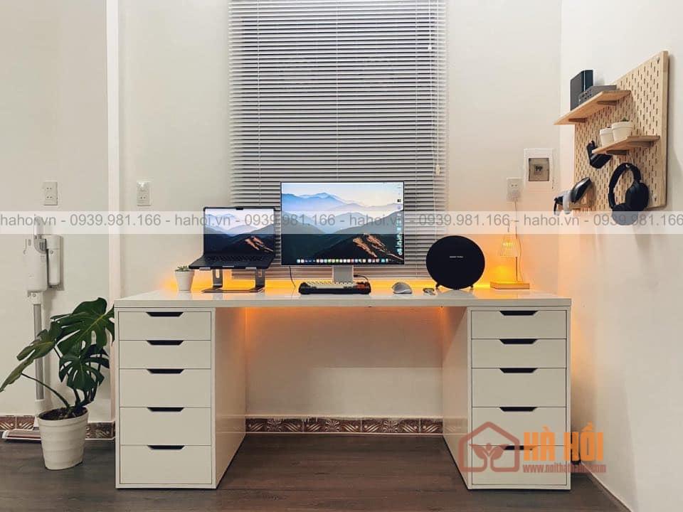 Bàn-ikea-2-hộc-ngăn-kéo