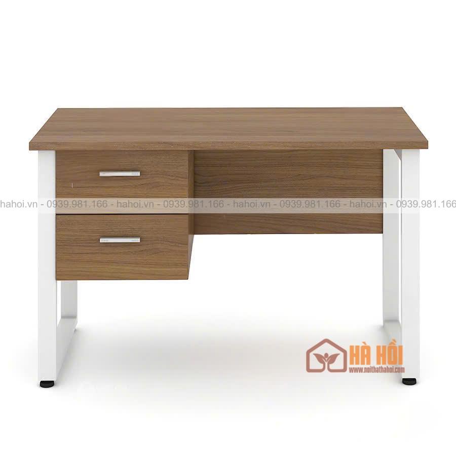 Bàn làm việc chân sắt hộc treo BLV11