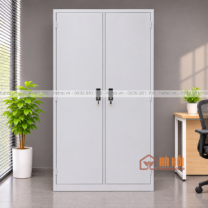 Tủ sắt quần áo 2 cánh 1m2 QAS02