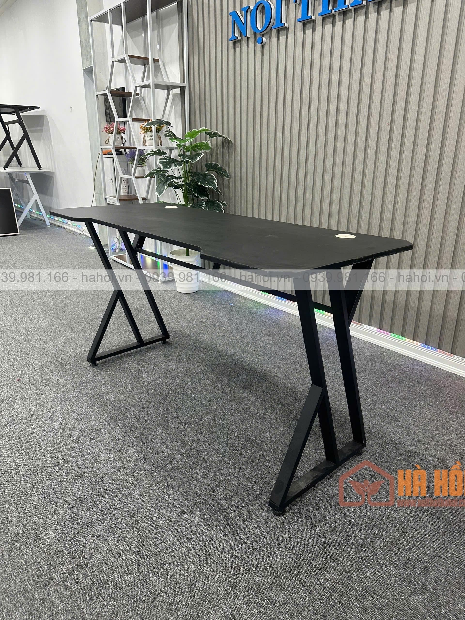 Bàn gaming chữ X hiện đại - Ảnh 2