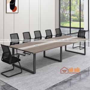 Bàn họp chân sắt 2m4 BHS11-04