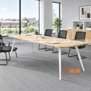 Bàn họp chân sắt 2m4 BHS12