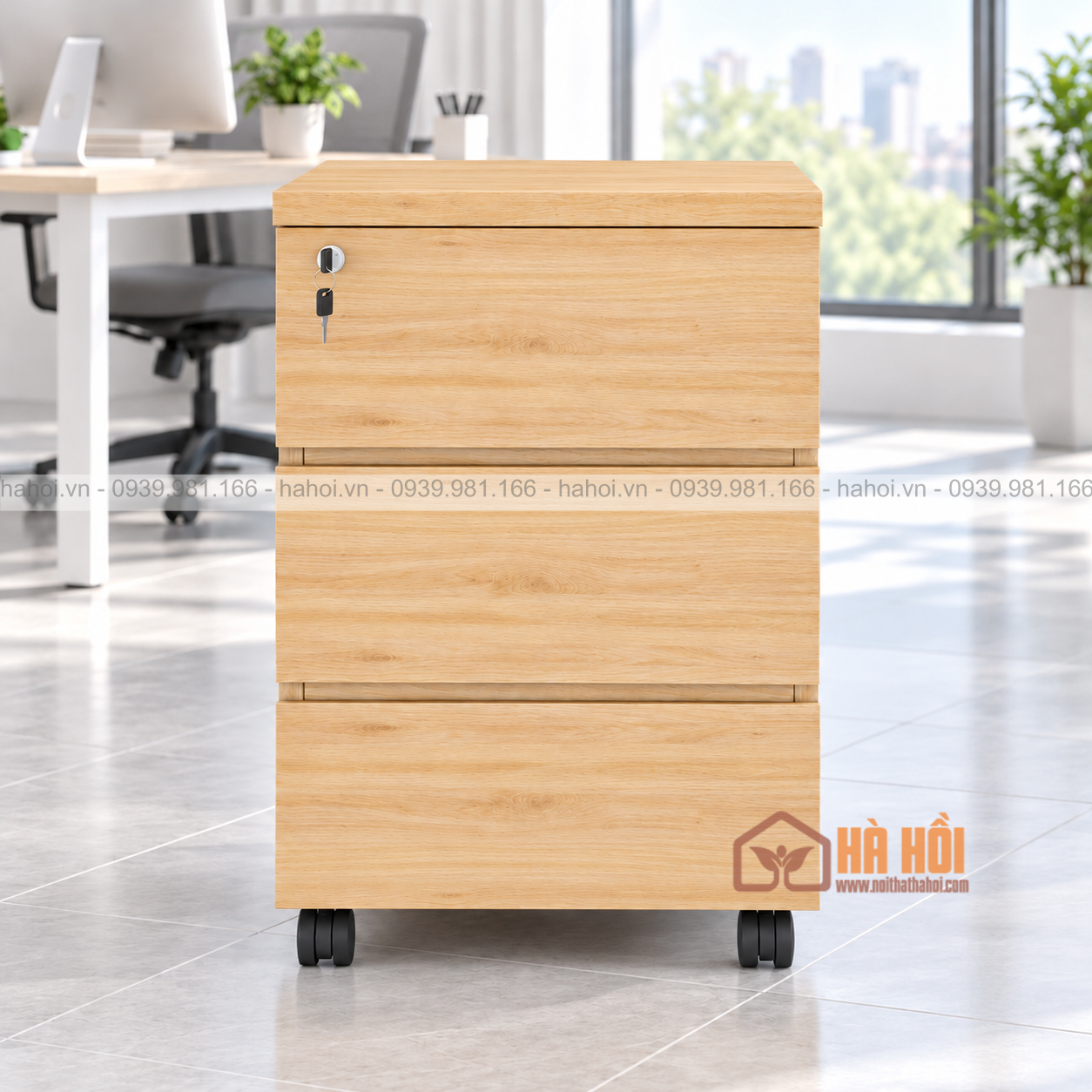 Hộc tủ di động HTL1-4 - Ảnh 2