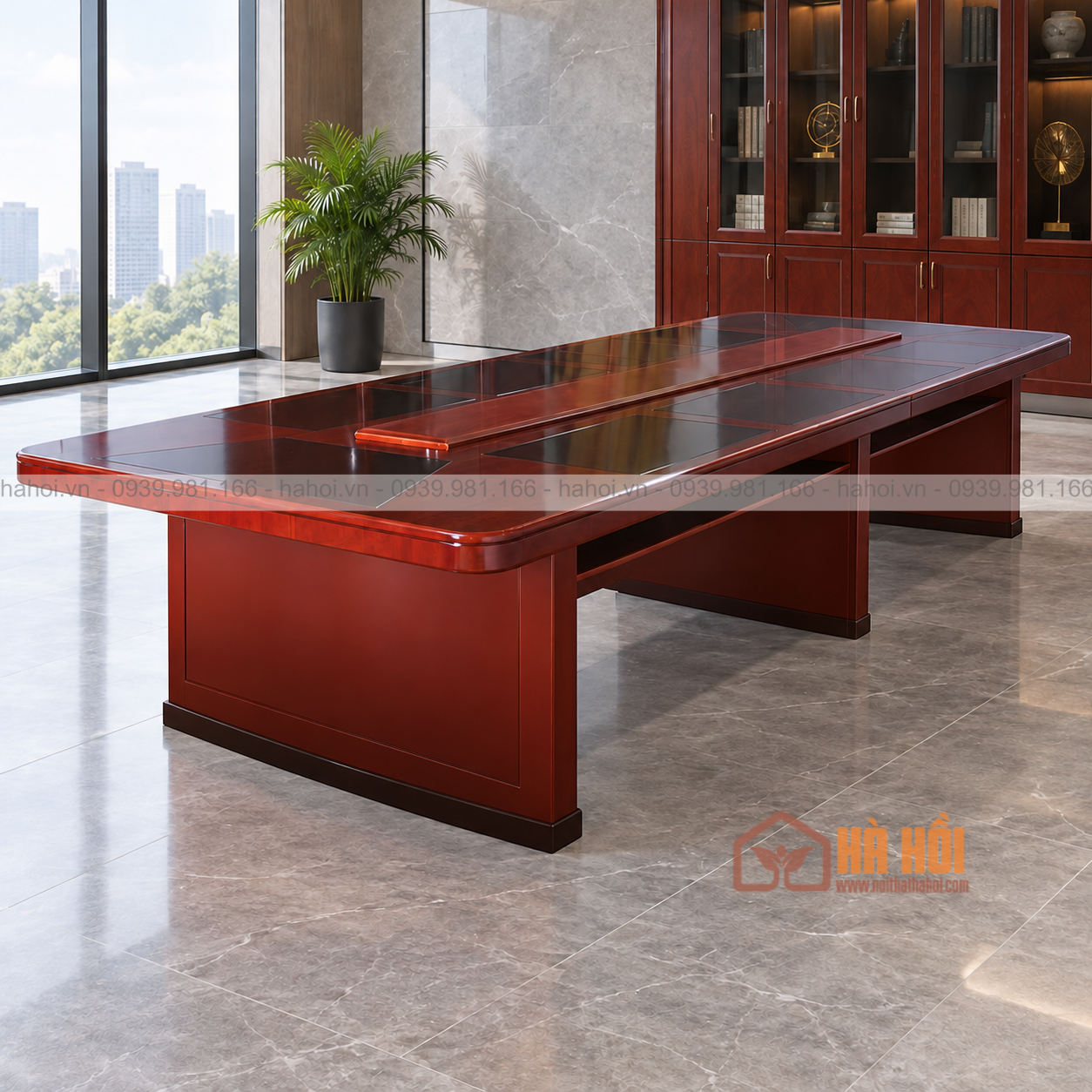 Bàn họp quầy 4m8 BHQ4